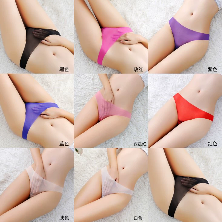 2017 mới siêu mỏng đầy đủ trong suốt đồ lót sexy nữ hot Nhật Bản tóc thật tt hollow không có dấu vết thong