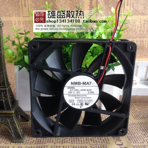 Оригинальный NMB 4710KL-04W-B20 12025 12 см 0,25 А профессиональный вентилятор охлаждения основного шасси
