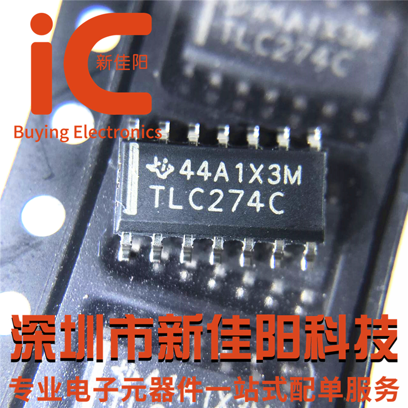 TI imported original TLC274CDR TLC274C SOP14 four-channel operational amplifier