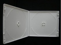 2017 high quality milky white soft plastic square CD dvcd disc pp box with film can hold color page