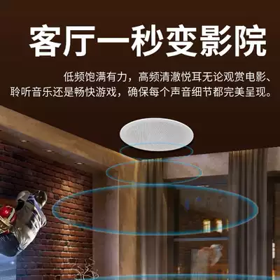 Qiran embedded home theater audio 5 1 living room ceiling ceiling ceiling ceiling Horn Subwoofer Speaker K song