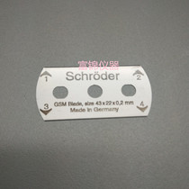 Imported sampling knife blade-sampling knife imported blade coding knife blade special steel blade 1 piece