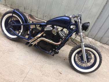 Light riding the large Han GV300S Xiaoxing retrofit the harere ancient paragraph exhaust pipe horseshoe with its own silenced plug