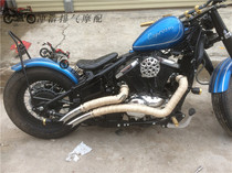 Cruise retro Sand 400 750 Iron Horse 400 Vulcan 400 800 modified retro straight row with silencing