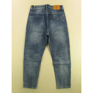 牛仔裤男31码弹力锥形小脚裤厚实印花名牛KHCO长裤P309/68508-08