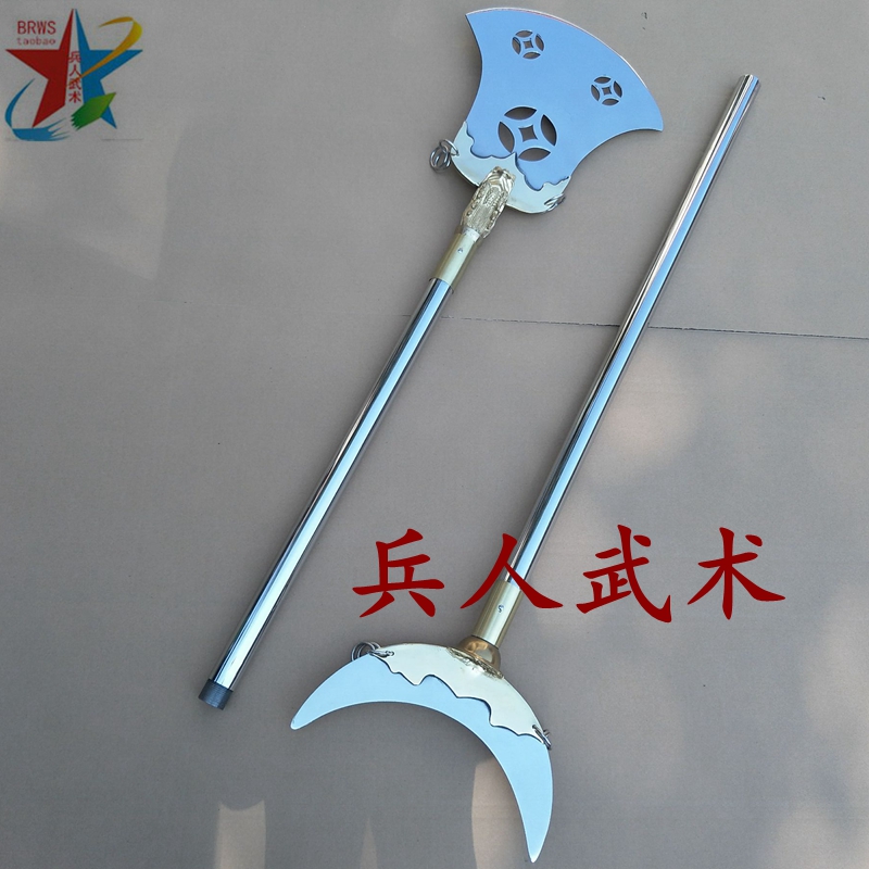 High-quality stainless steel crescent shovel, copper coin shovel, eighteen weapons, detachable, uncut, factory direct sales