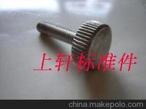 GB835 knurled screw hand screw adjustment screw flat head knurled screw M6M8 * 10-16-25-