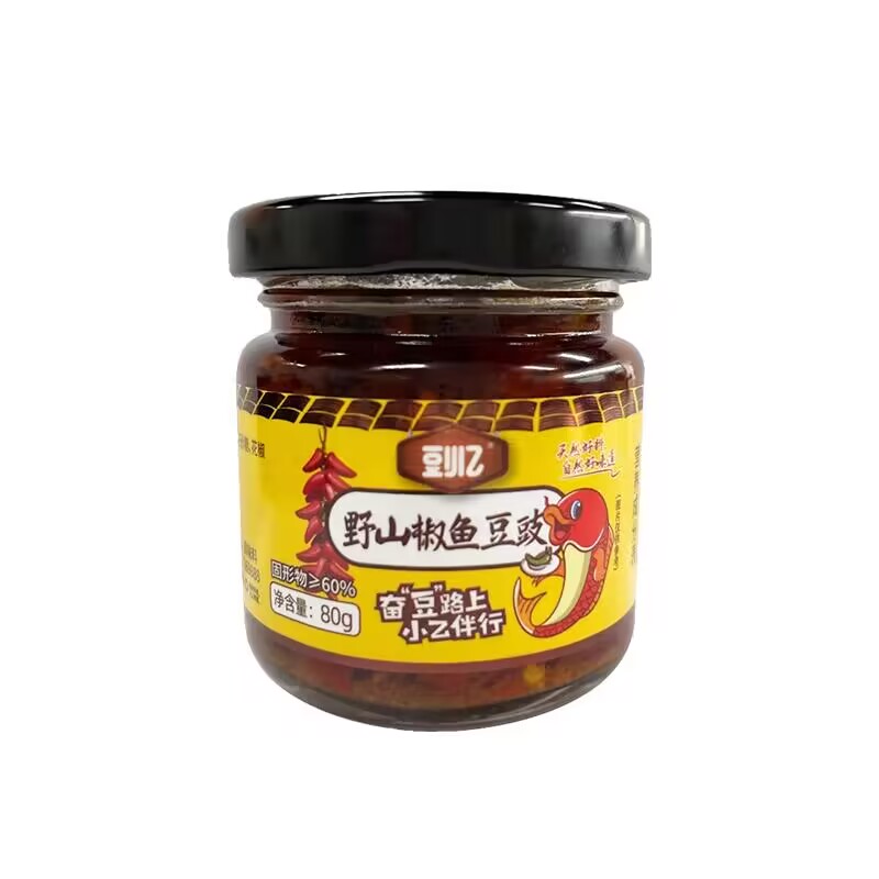 【首单+签到】野山椒鱼虾豆豉80g