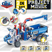 Kaizhi science and education Gear principle machinery Childrens puzzle assembly early education Building blocks small particles DIY toy small production