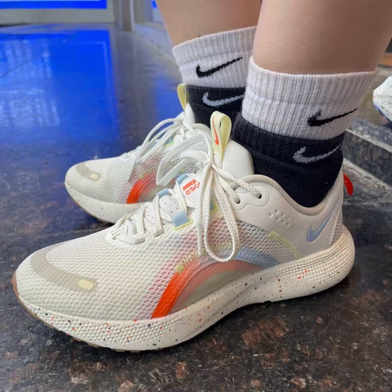 Nike React Escape Run 2 Fabric Comfortable and Breathable Casual Running Shoes for Women Dx6128-141