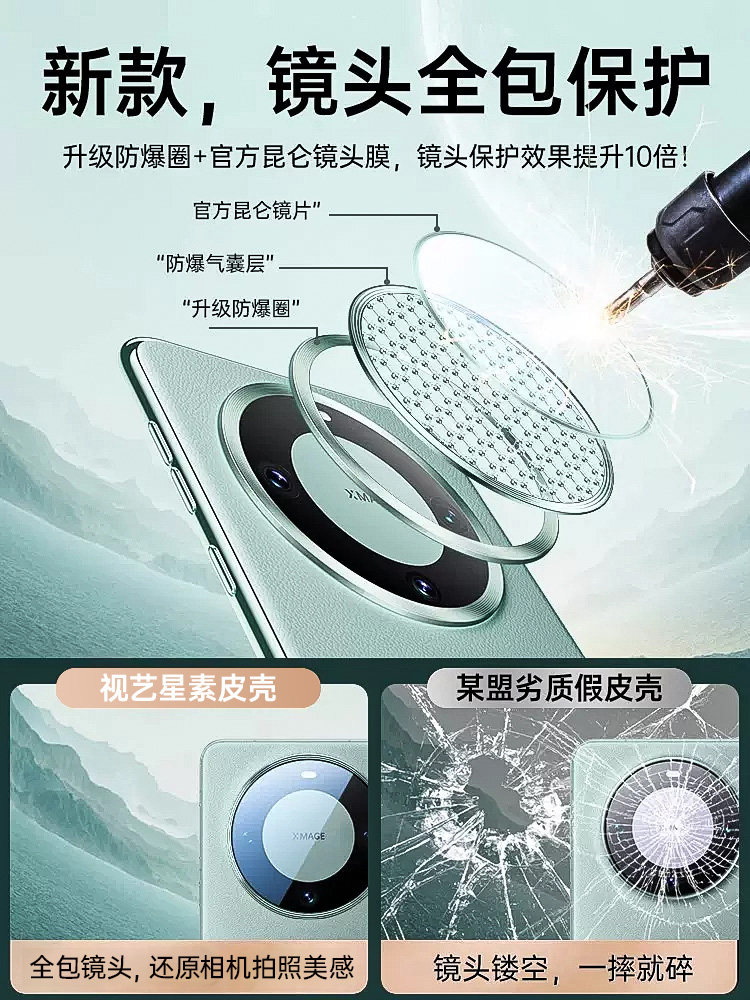 [Official Same Model] Shiyixing Compatible Huawei Mate60 Pro Phone Case Mate70 Pro+ 2025 New Model Full Lens Coverage Anti-Drop High-End Protective Case Mate70 Shell for Men and Women