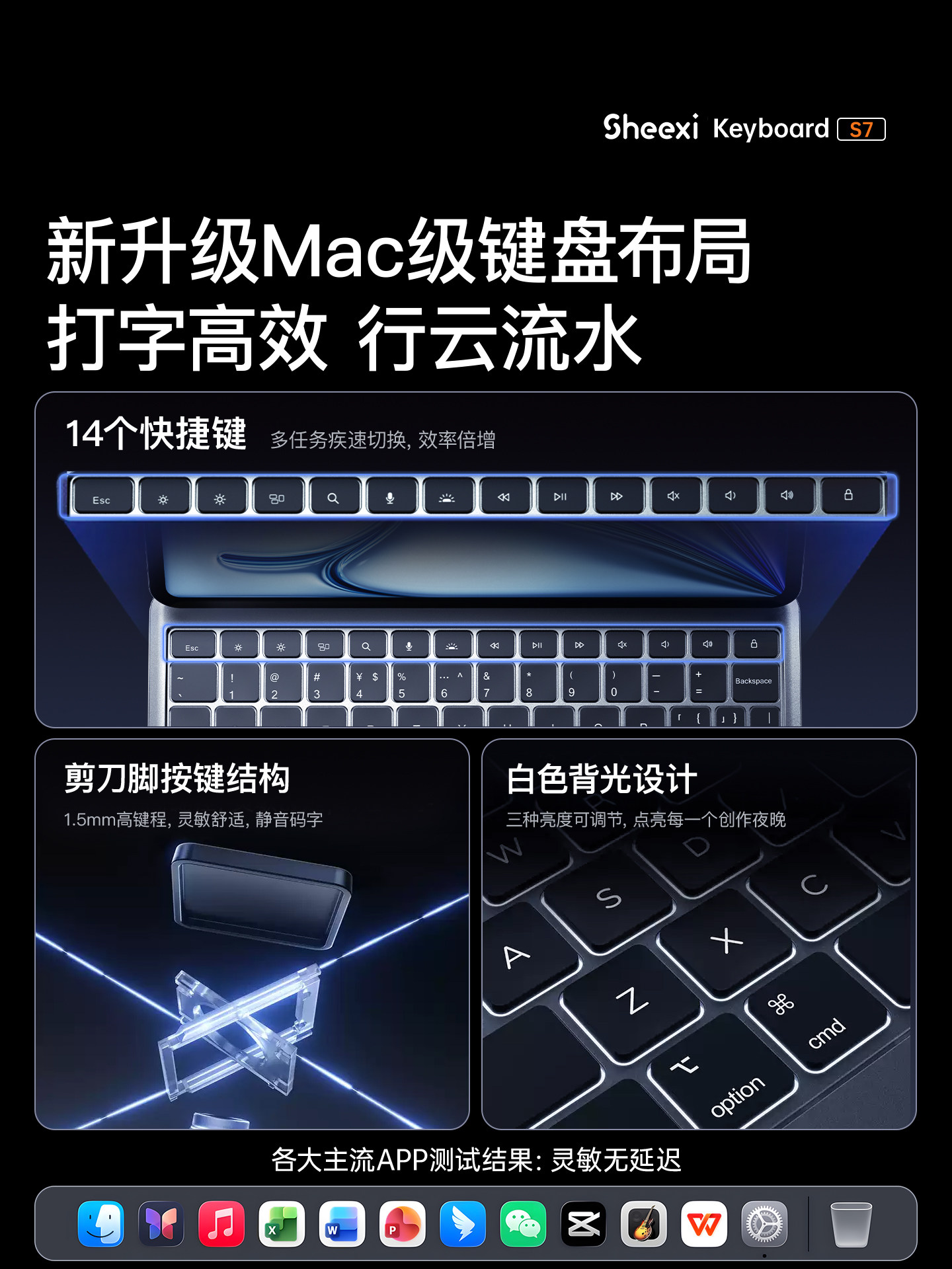 Art Star iPad Magic Keyboard 2025 New Model Suitable for Apple Air7 Tablet 6 Protective Case 5Pro 11-Inch 13 Integrated Keyboard 10Th Generation 3 4 Bluetooth External Smart Mouse Case Special Edition