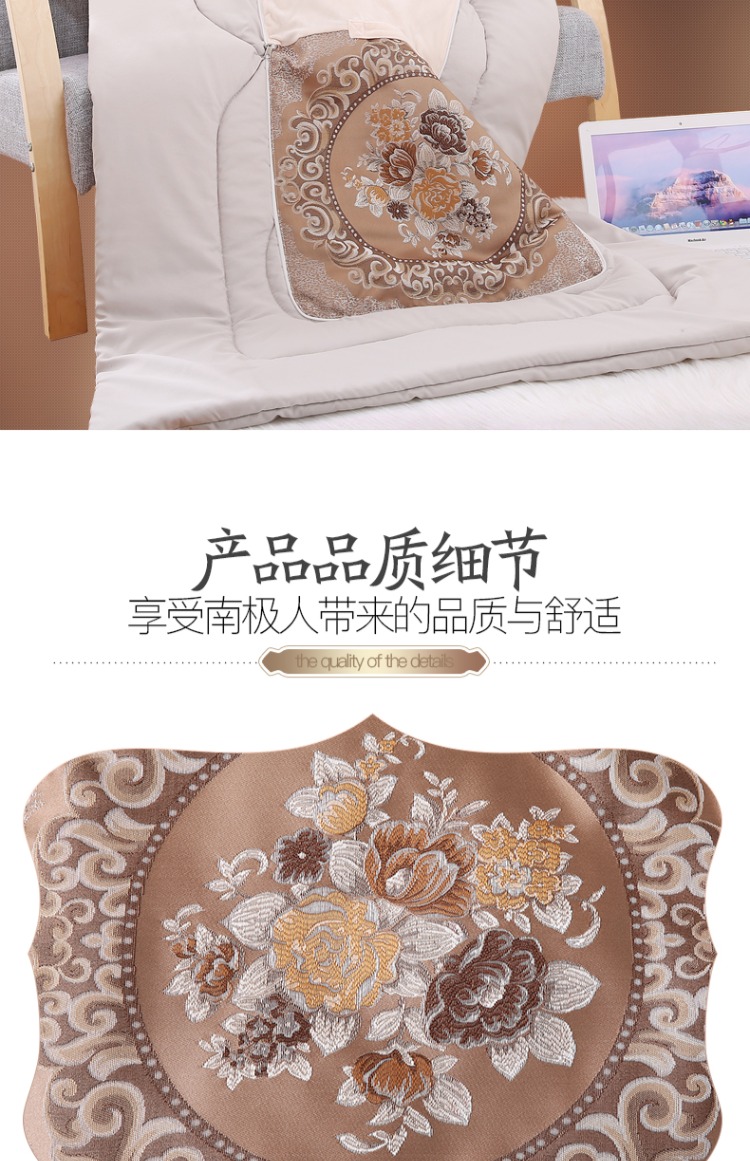 Nam Cực chăn gối sử dụng kép sofa châu Âu gối đệm văn phòng ngủ phòng khách xe với gối - Trở lại đệm / Bolsters gối văn phòng 2 trong 1