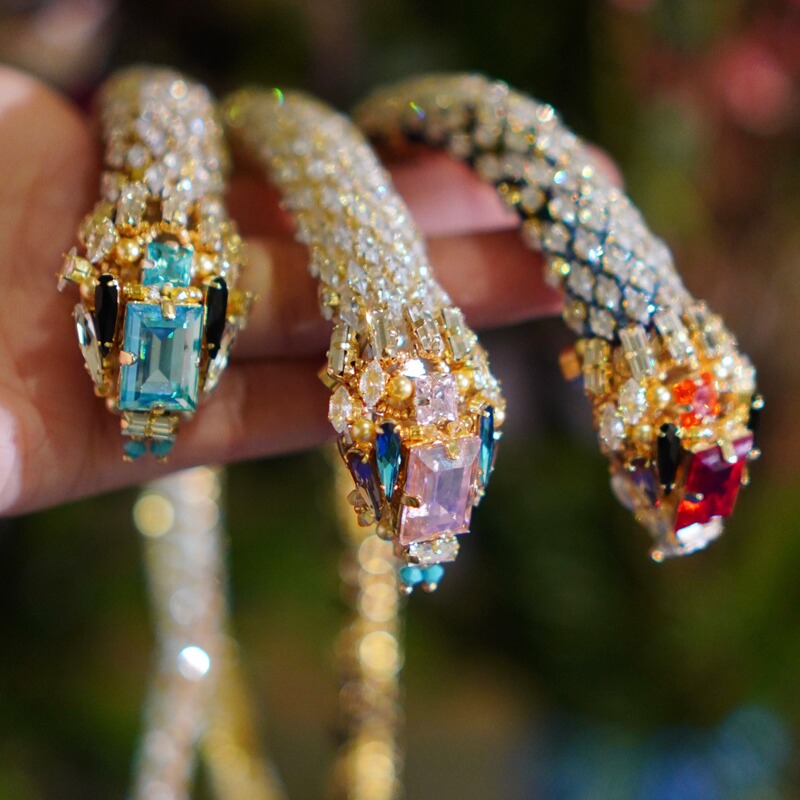Zodiac Snake National Style 10,000-Word Pattern Beaded Bracelet Necklace Bracelet Handmade DIY Antique Bead Diamond Jewelry Material Package Zodiac Snake National Style 10,000-Word Pattern Beaded Bracelet Necklace Bracelet Handmade DIY Antique Bead Diamond Jewelry Material Package