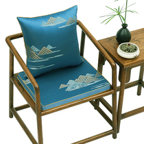 Set to be removable and washable chair cushion cover New Chinese style sofa cushion sponge cushion cover non-slip dining chair cushion with pillow cover