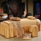 All-bông denim bedspread thẩm mỹ viện Body massage giường điều trị bao gồm một gia đình bốn Customizable châu Âu - Trang bị tấm