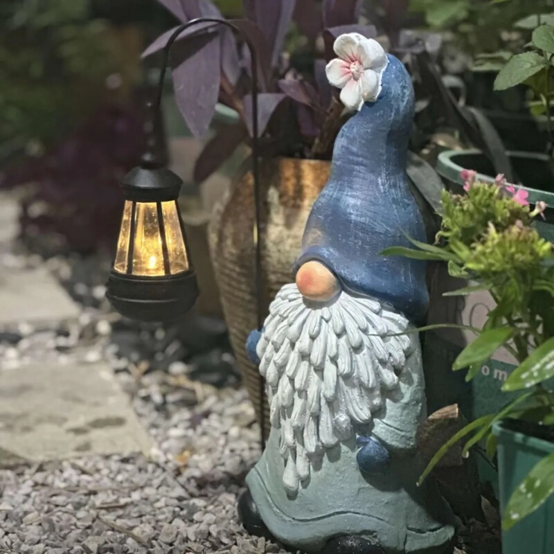 Garden Gandalf Ornament, Courtyard Decoration, Incense Holder, Elf Hanging Lamp, Solar Mosquito Repellent, Mugwort Stick, Homestay Decoration