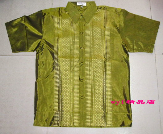 Trang phục dân tộc, bầu bí, trang phục bawu, trang phục Thái Lan, trang phục nam ngắn tay lụa Thái, trang phục trang phục dân tộc các nước