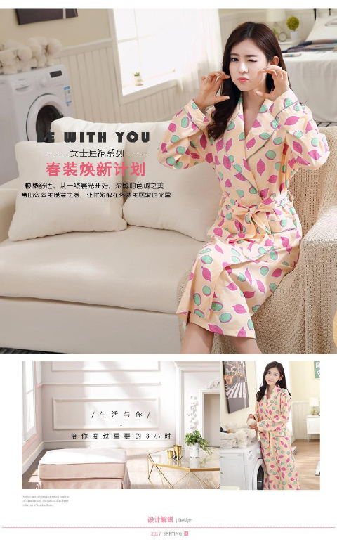 Bộ đồ ngủ cotton 200 kg mùa thu và mùa hè mỏng phần dài tay áo dài cô gái cộng với chất béo siêu lớn cỡ áo choàng tắm 4XL áo ngủ nam cotton