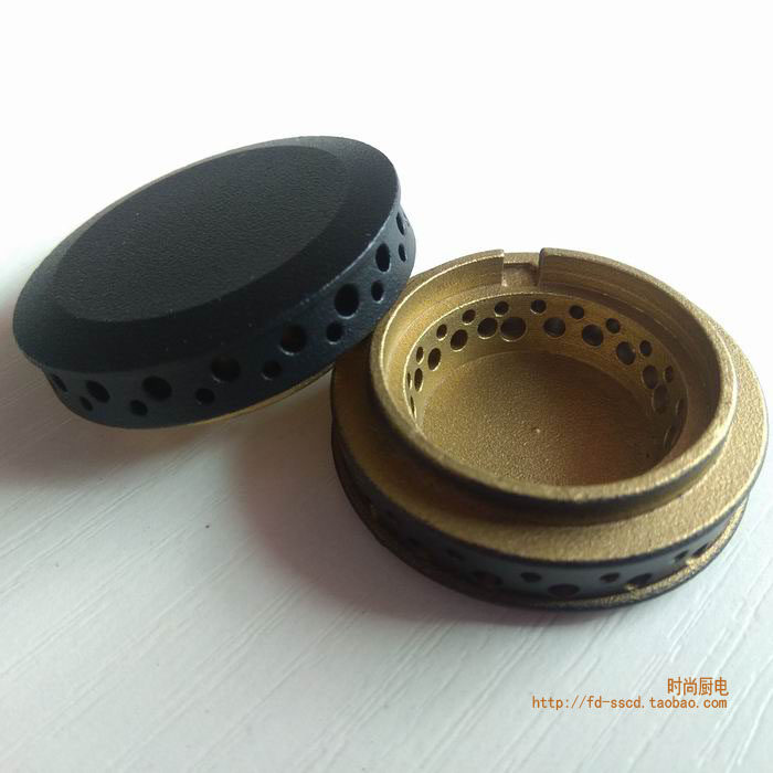 Gas stove liquefied gas stove head accessories All copper center small fire cover fire core inner fire cover