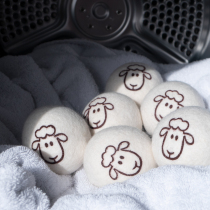 6-pack dryer wool ball drying ball anti-static washing and drying machine anti-winding fluffy ball