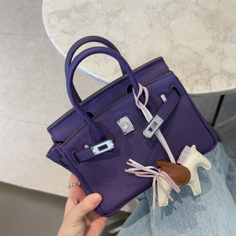 New Iris Purple Large-Capacity Platinum Bag for Women, Genuine Leather, Versatile and Fashionable Tote Bag, Shoulder Bag, Crossbody Bag, Handbag New Iris Purple Large-Capacity Platinum Bag for Women, Genuine Leather, Versatile and Fashionable Tote Bag, Shoulder Bag, Crossbody Bag, Handbag