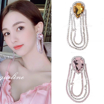 DARE buyer shop nana jacqueline spot big treasure stone tassel earrings wild spot