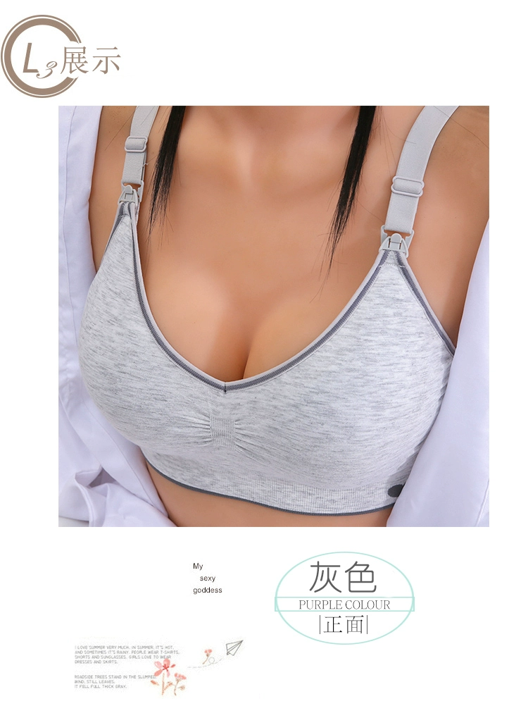 New breastfeeding bra pregnant women underwear maternity nursing bra summer maternity clothes