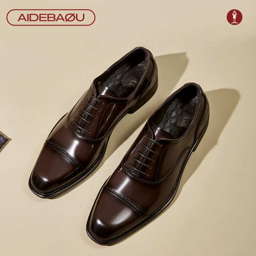 Туфли для кожаной обуви, классический костюм, повседневная обувь, оксфорды, из натуральной кожи