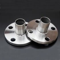 Manufacturer customized stainless steel flange welding short pipe and lengthened steel pipe Flange welding lengthened and thickened pipe joint