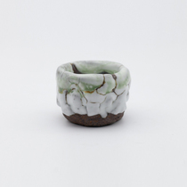 Lusshuishanfang Muyan porcelain workshop handprint natural agate glaze Cup Master Cup in seven