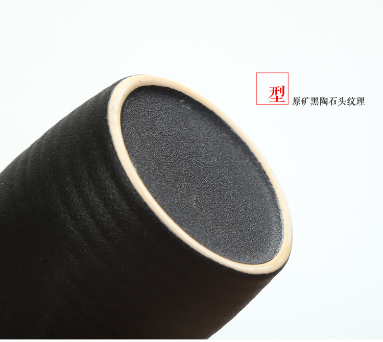 Rượu vang tách rượu theo phong cách Nhật Bản đặt một nửa ly nhỏ nhỏ rượu sake màu vàng rượu vang trắng ly rượu vang đen ly rượu vang đẹp