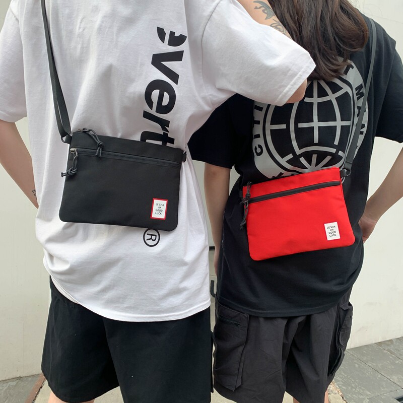 Summer mobile phone bag small bag 2021 new light tide bag men small backpack boys small shoulder bag ins shoulder bag woman