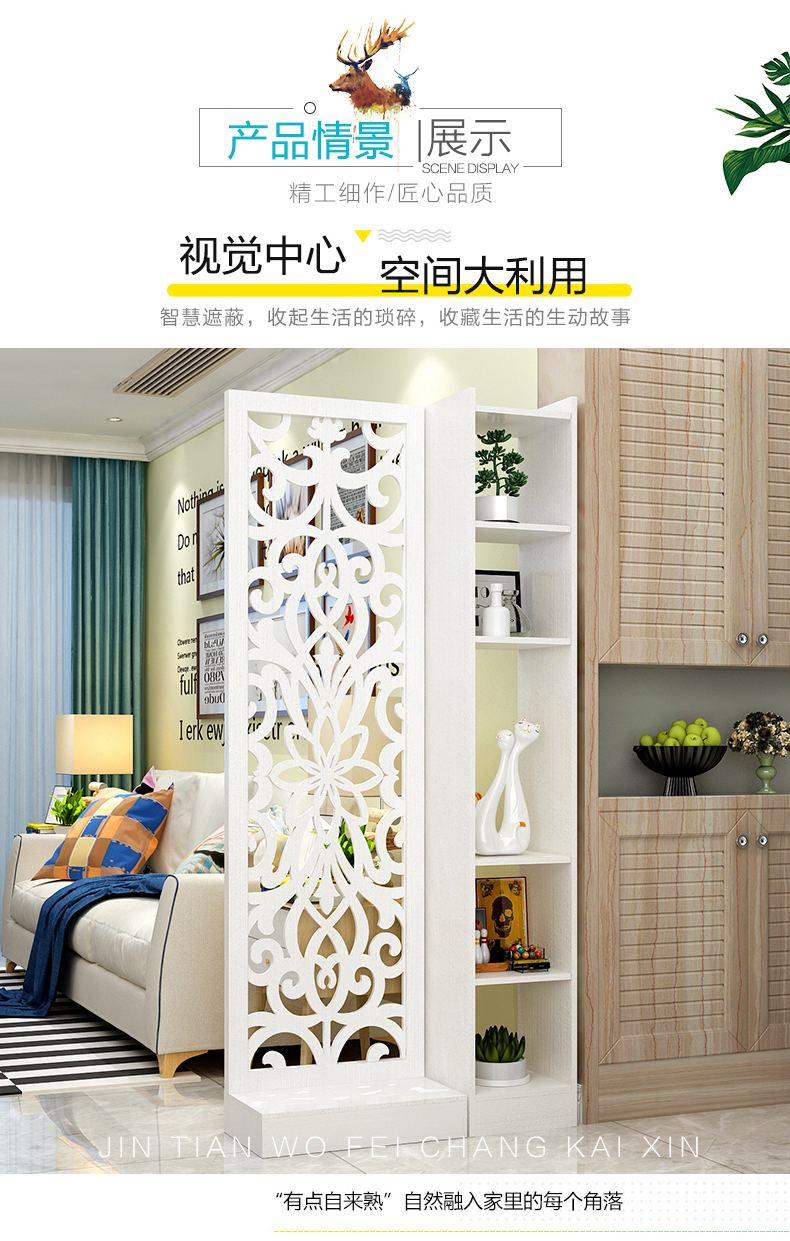 Hiện đại tối giản gỗ rắn nhiều lớp bảng phòng tủ màn hình phân vùng thời trang hội trường hiên tủ rượu tủ phòng khách trang trí tủ - Màn hình / Cửa sổ khung cửa sổ đẹp