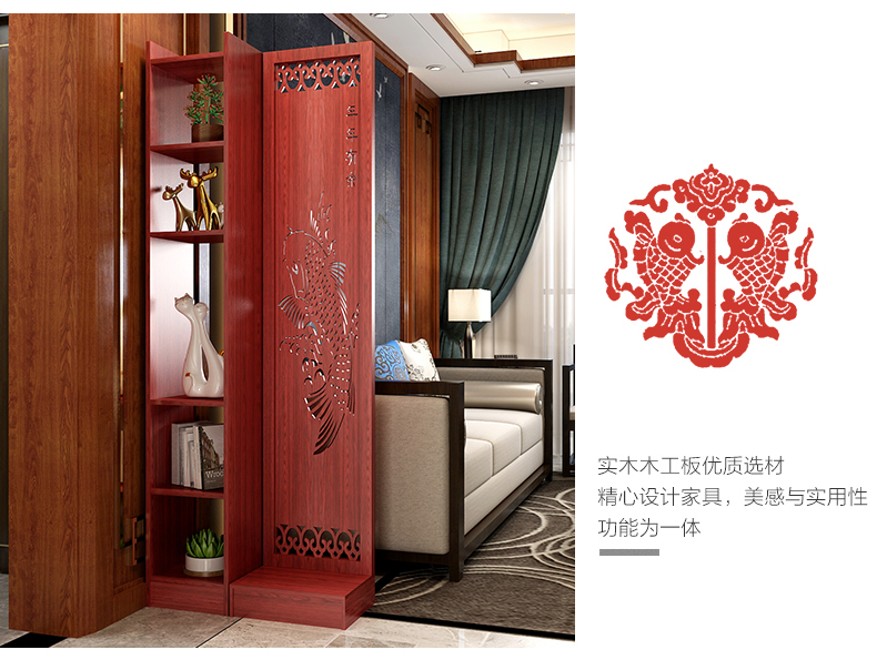 Trung Quốc hiên tủ rượu vang tủ hội trường tủ phòng khách phân vùng tủ trang trí nội thất đơn giản hiện đại hai mặt màn hình ghế ngồi màn hình - Màn hình / Cửa sổ khung cửa sổ tròn