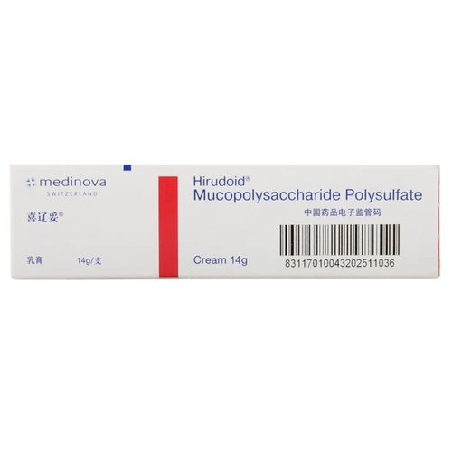 喜辽妥 Полисульфоновая кислотный клей -полисахаридный крем 14G*1 ветвь/коробка Hi терапия Кремовая мазь, подлинная Германия, образуется и не образует гематому, тупые пальто устройства, поверхностные венозные воспалительные препараты