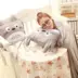 Lớn văn phòng một mảnh đệm đệm dễ thương phim hoạt hình dày đệm sinh viên ghế thắt lưng đệm gối ass - Ghế đệm / đệm Sofa