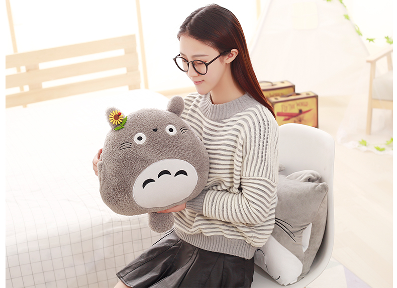 Gối chăn kép sử dụng đệm sofa văn phòng gấp ăn trưa nghỉ trưa bằng gối bằng ô tô chăn ga đa năng ghế lười phòng ngủ