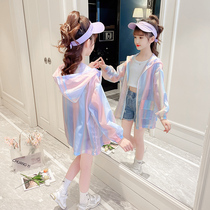 Summer 2023 New Ocean Air Connector for Children in the Girl Sun Clothes