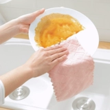 Тряпки, бытовые чистящие средства, кухонные полотенца, бытовые кухонные принадлежности, полотенца для рук, утолщенные, трудно сбрасываемые, впитывающие, скатерти.
