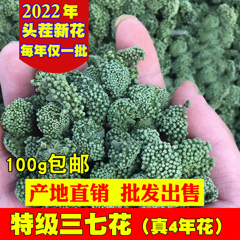 Panax notoginseng flower Yunnan Wenshan premium 500g official flagship store soaking water and drinking wild field seven flower tea