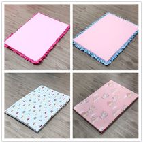 Childrens tent with thick cotton mat sleeping nap sponge mat cartoon lace mat can be removed and washed