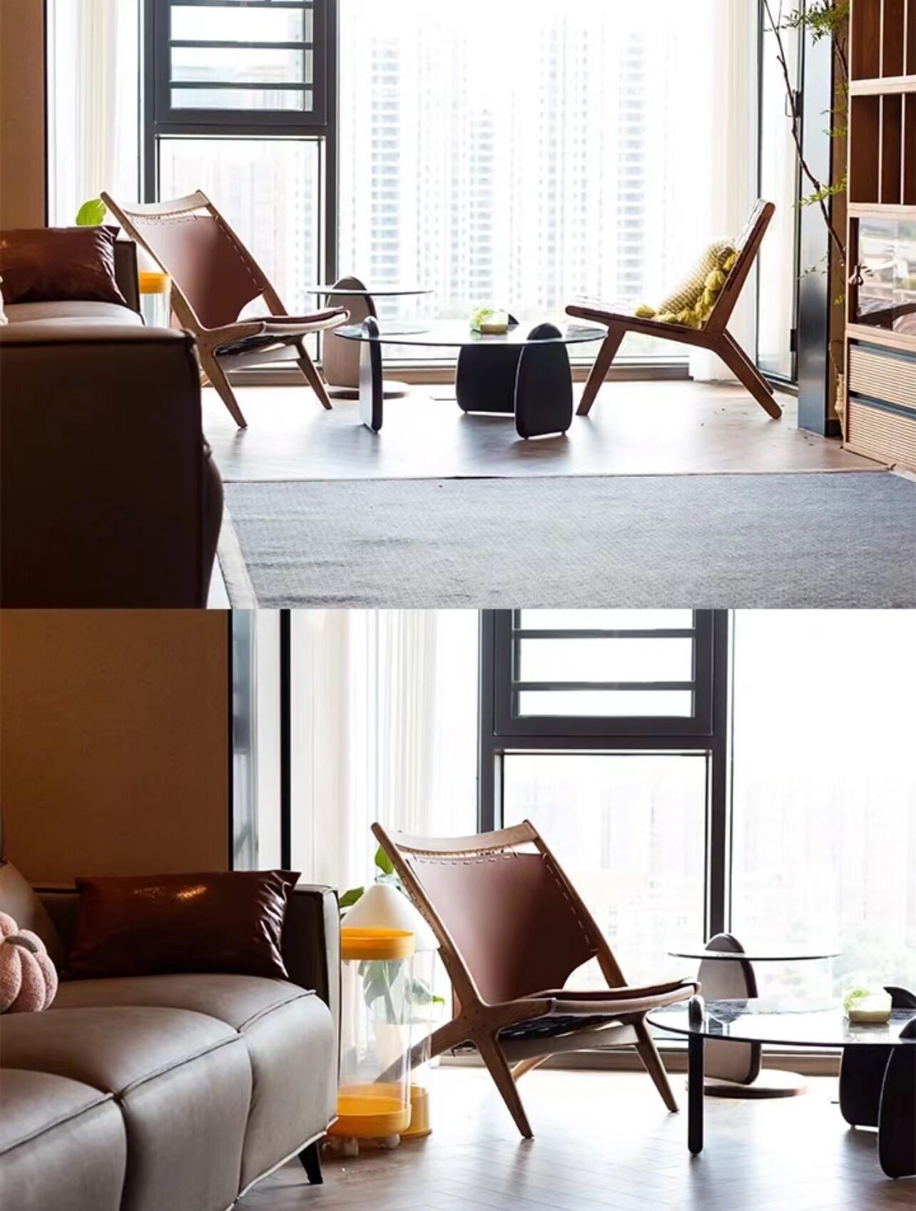 Scandinavian Leisure Chair for Small Apartment Comfort - Product image 8