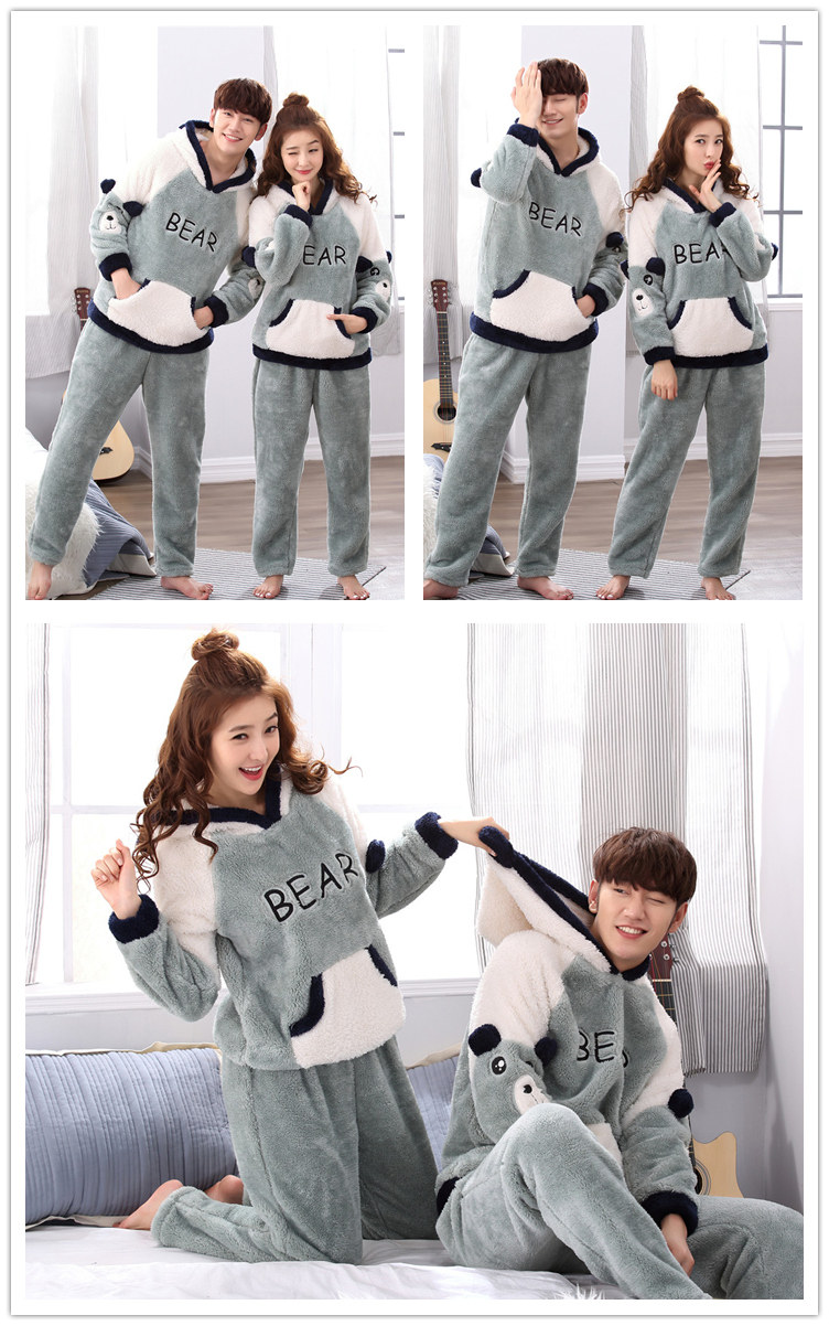 Pyjama mixte en Polyester Polyester  à manches longues - Ref 3004701 Image 23