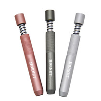 Cross-border Initiative Aluminum Alloy Mini Pipe Portable and Cleanable Small Smoking Pipe Smoking Accessories Pipe