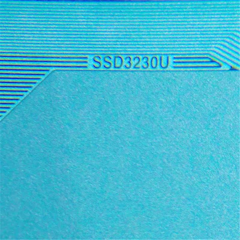 SSD3230U prototype number COF TAB LCD screen drive IC original loading volume spot straight hair