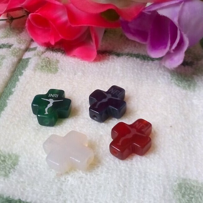 Natural Agate Cross Cross-Body Bracelet Accessories, Versatile and Available in Multiple Colors and Patterns Natural Agate Cross Cross-Body Bracelet Accessories, Versatile and Available in Multiple Colors and Patterns
