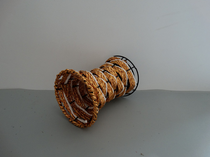 Rattan 柳 花花 花架 Bình mây hoa cổ điển vườn hoa chậu hoa thùng giỏ trong chậu thùng trồng cây