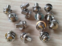 Electric tricycle lead-acid battery battery cable universal special three-combination screw M5 M6 screw