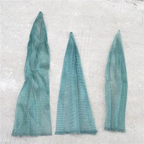 Artificial machine sewing green dense eye copy net head shrimp small net plastic silk blocking fish fishing shrimp net green blocking fish net bag